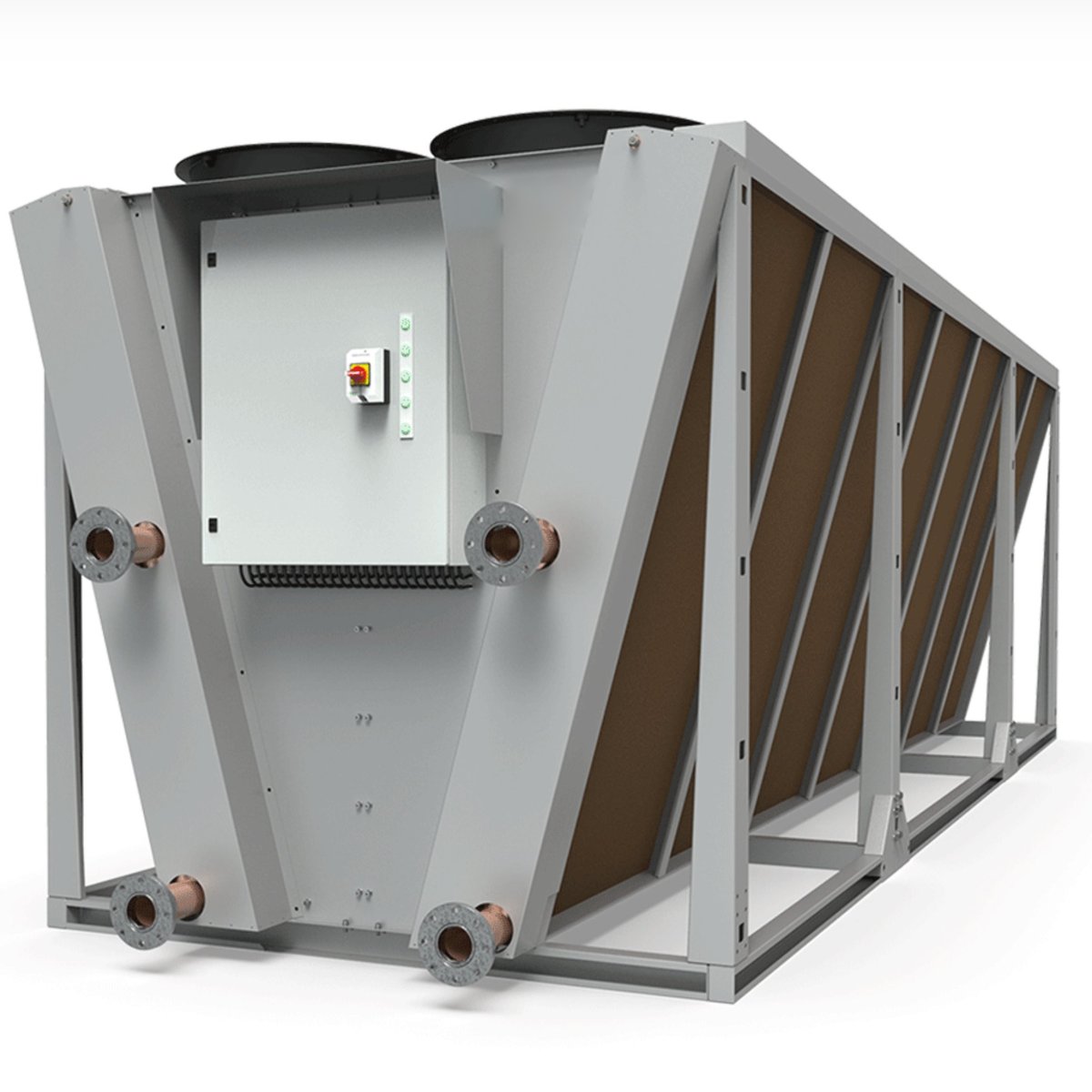 Сухая градирня водяная JMT-1000W — 1 МВт промышленная для ЦОД и майнинга